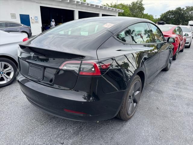used 2022 Tesla Model 3 car, priced at $23,813