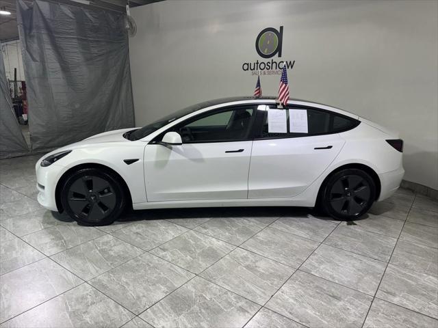used 2021 Tesla Model 3 car, priced at $25,489