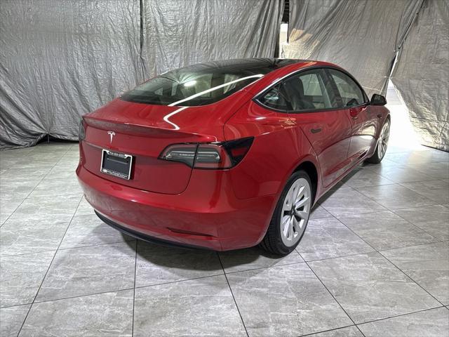 used 2022 Tesla Model 3 car, priced at $24,490