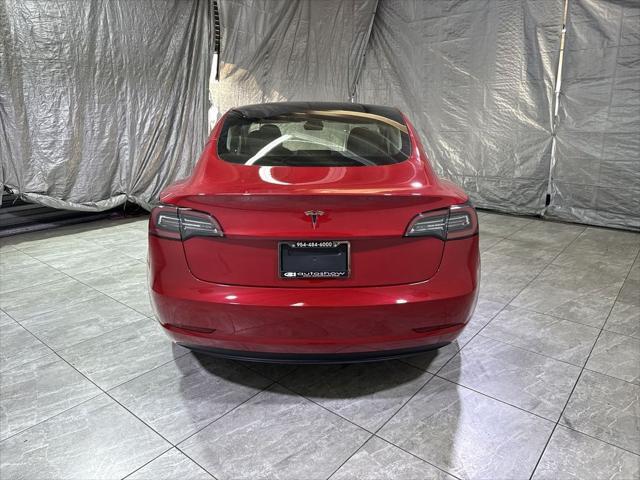 used 2022 Tesla Model 3 car, priced at $24,490