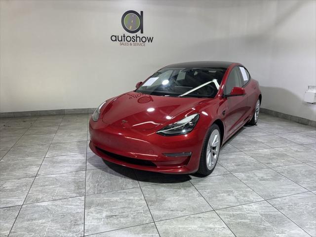 used 2022 Tesla Model 3 car, priced at $24,490