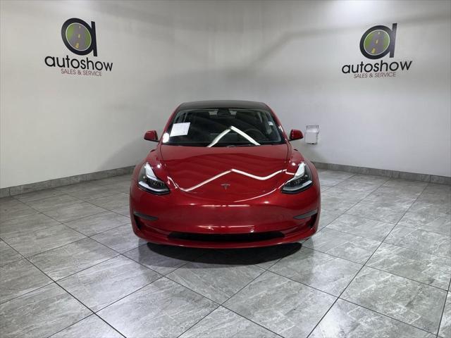 used 2022 Tesla Model 3 car, priced at $24,490