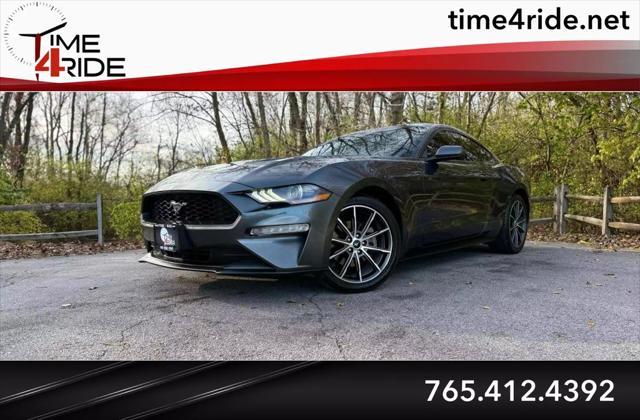 used 2018 Ford Mustang car, priced at $19,500