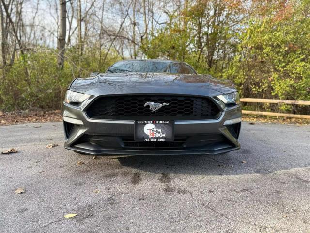 used 2018 Ford Mustang car, priced at $19,500