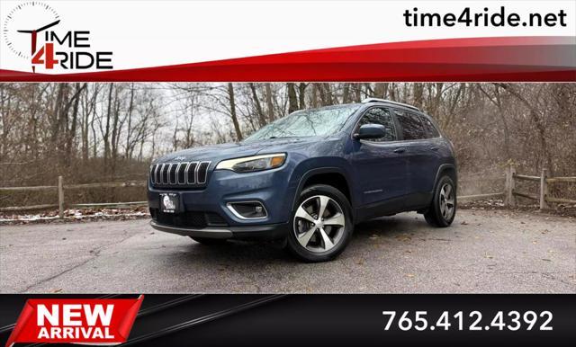 used 2021 Jeep Cherokee car, priced at $18,500