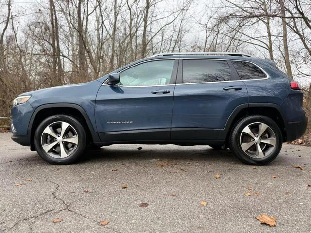 used 2021 Jeep Cherokee car, priced at $18,500