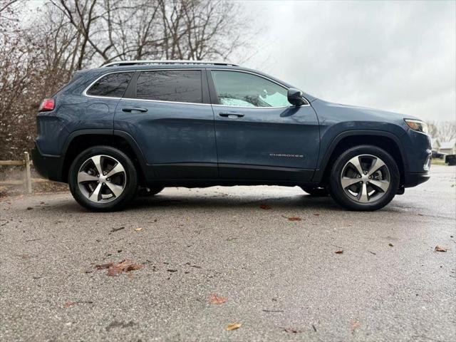 used 2021 Jeep Cherokee car, priced at $18,500