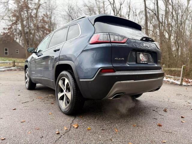 used 2021 Jeep Cherokee car, priced at $18,500