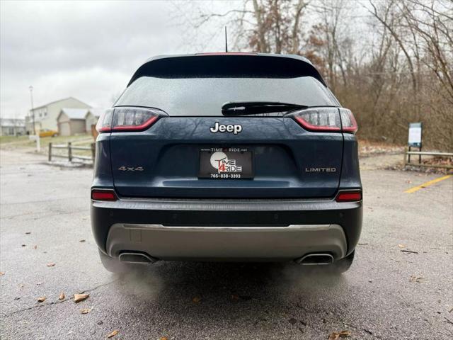 used 2021 Jeep Cherokee car, priced at $18,500