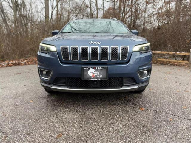 used 2021 Jeep Cherokee car, priced at $18,500