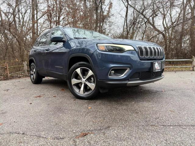 used 2021 Jeep Cherokee car, priced at $18,500