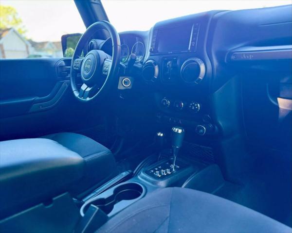 used 2018 Jeep Wrangler JK Unlimited car, priced at $19,500