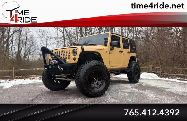 used 2013 Jeep Wrangler Unlimited car, priced at $19,500