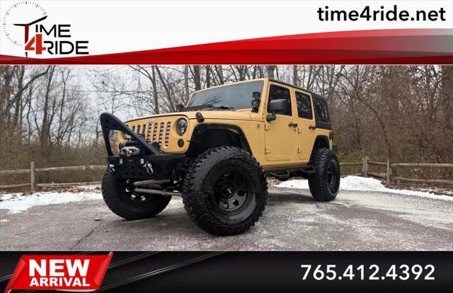 used 2013 Jeep Wrangler Unlimited car, priced at $19,500