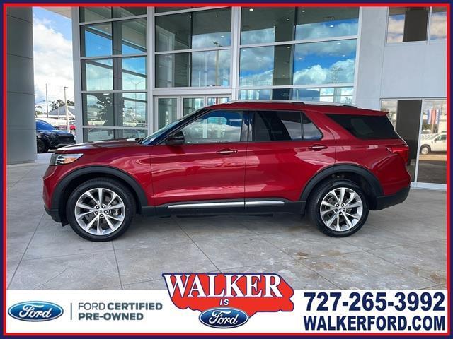 used 2021 Ford Explorer car, priced at $34,897