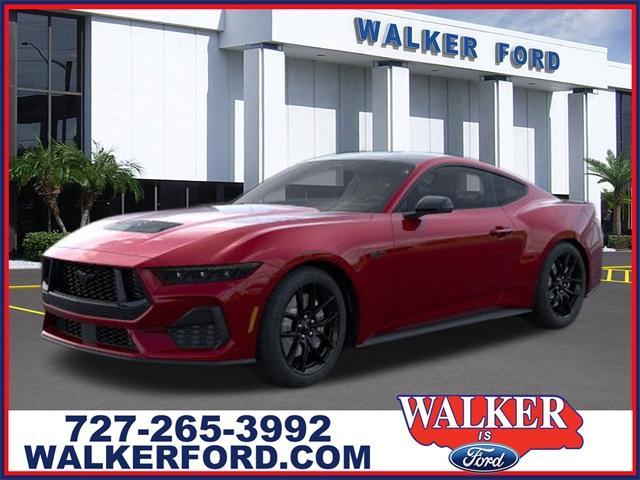 new 2025 Ford Mustang car, priced at $55,340