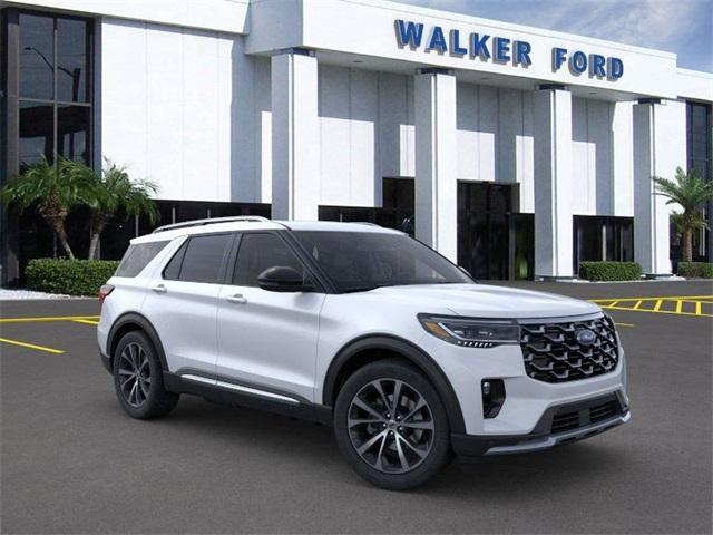 new 2025 Ford Explorer car, priced at $55,166