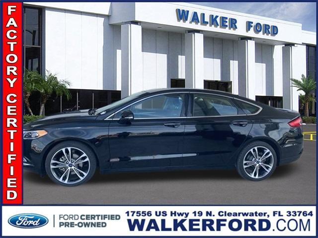 used 2017 Ford Fusion car, priced at $17,988