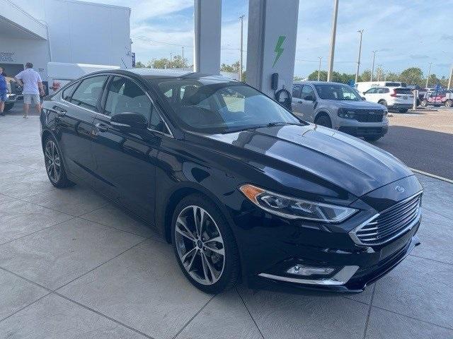 used 2017 Ford Fusion car, priced at $17,988