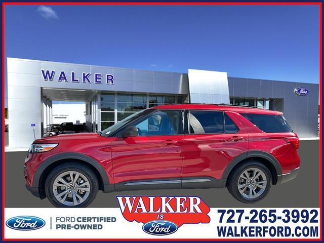 used 2021 Ford Explorer car, priced at $25,641