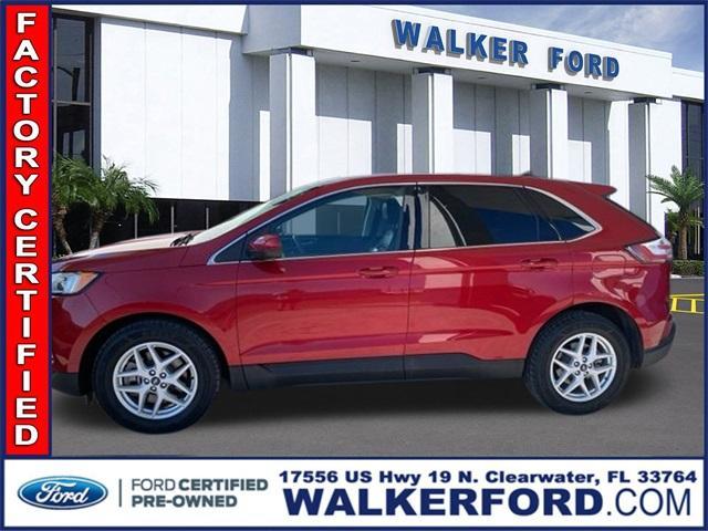 used 2021 Ford Edge car, priced at $23,888