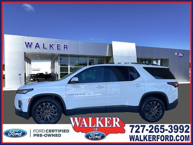 used 2022 Chevrolet Traverse car, priced at $32,987