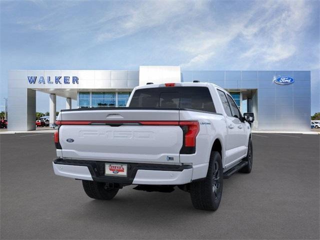 new 2025 Ford F-150 Lightning car, priced at $72,075
