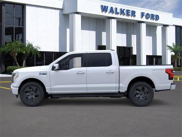 new 2025 Ford F-150 Lightning car, priced at $74,075