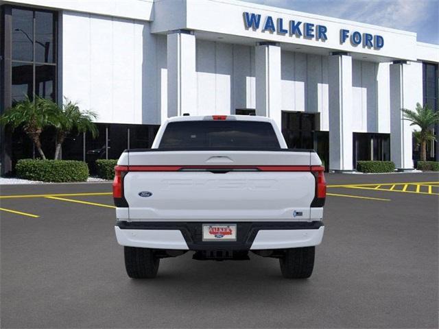 new 2025 Ford F-150 Lightning car, priced at $74,075