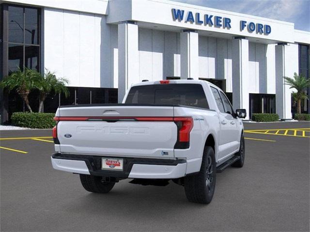 new 2025 Ford F-150 Lightning car, priced at $74,075