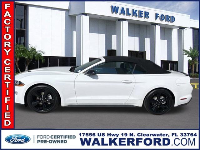 used 2021 Ford Mustang car, priced at $30,988