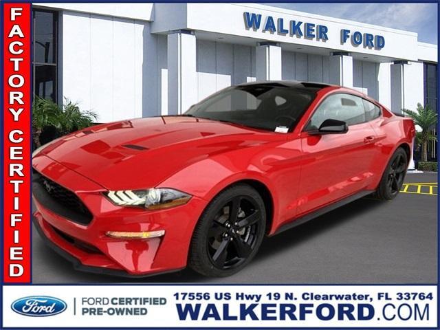 used 2021 Ford Mustang car, priced at $25,888