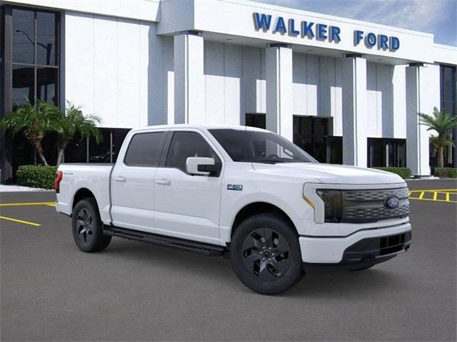 new 2025 Ford F-150 Lightning car, priced at $68,344