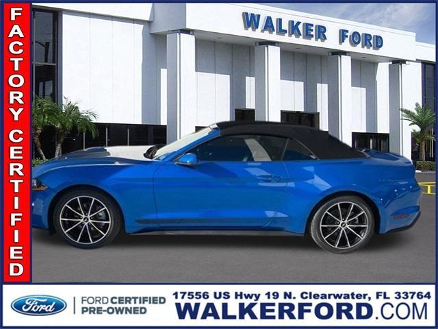 used 2021 Ford Mustang car, priced at $29,888