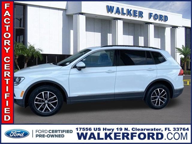 used 2021 Volkswagen Tiguan car, priced at $20,988