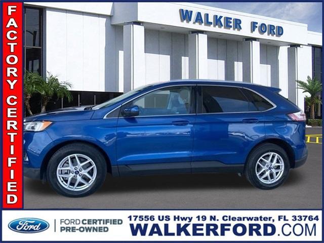 used 2021 Ford Edge car, priced at $26,988