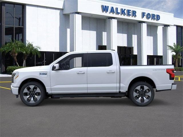 new 2025 Ford F-150 Lightning car, priced at $74,659