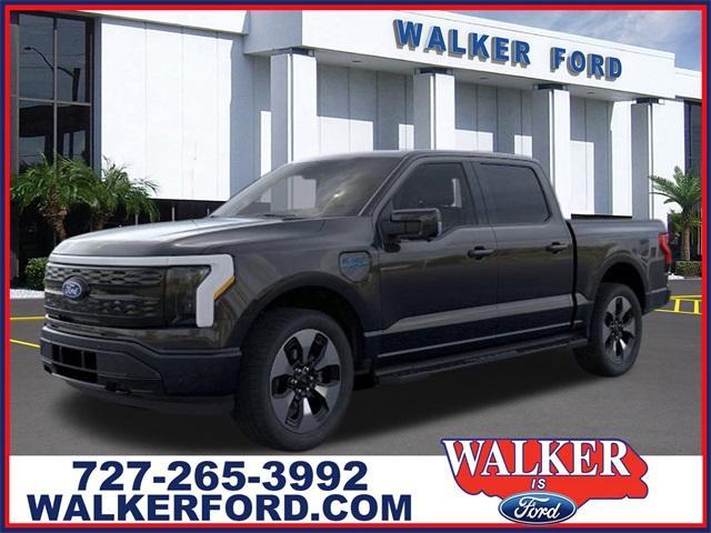 new 2025 Ford F-150 Lightning car, priced at $81,376