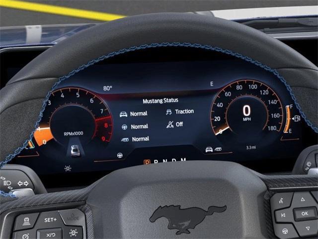 new 2025 Ford Mustang car, priced at $75,555
