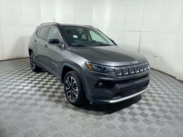 used 2022 Jeep Compass car, priced at $23,995