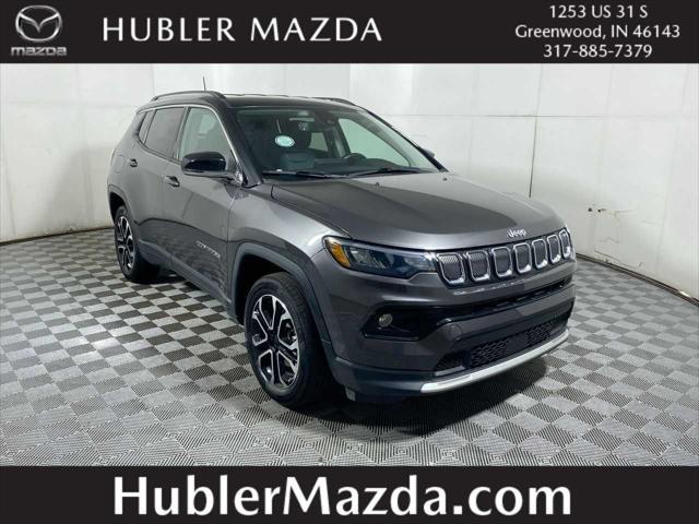 used 2022 Jeep Compass car, priced at $23,995