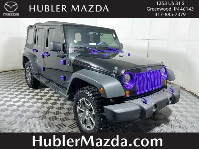 used 2012 Jeep Wrangler Unlimited car, priced at $15,995