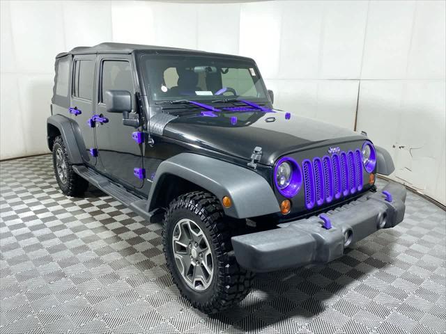 used 2012 Jeep Wrangler Unlimited car, priced at $15,995