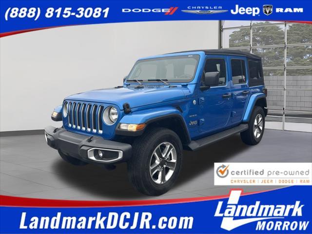 used 2022 Jeep Wrangler Unlimited car, priced at $34,477