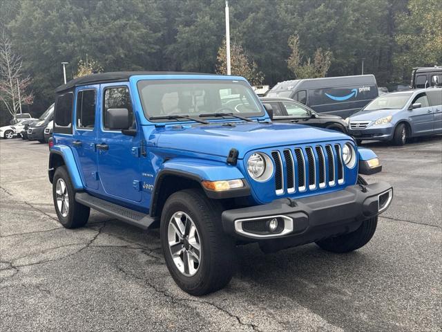 used 2022 Jeep Wrangler Unlimited car, priced at $34,477