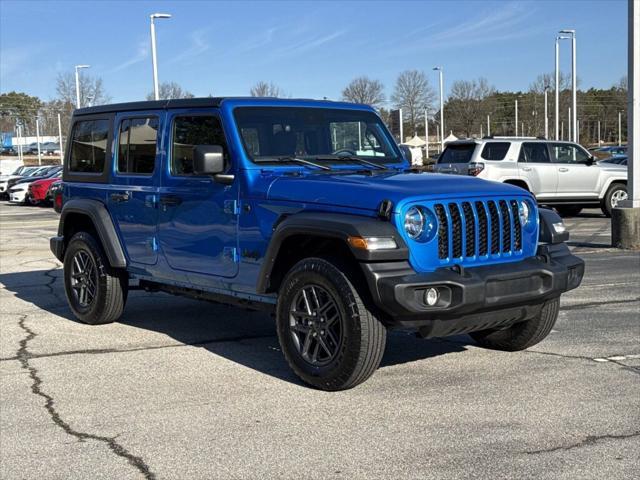 used 2024 Jeep Wrangler car, priced at $35,777