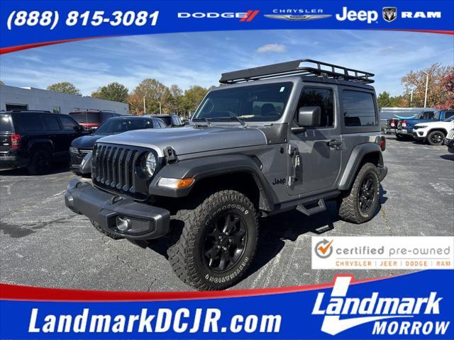 used 2021 Jeep Wrangler car, priced at $29,977