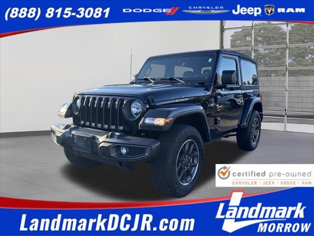 used 2021 Jeep Wrangler car, priced at $27,777