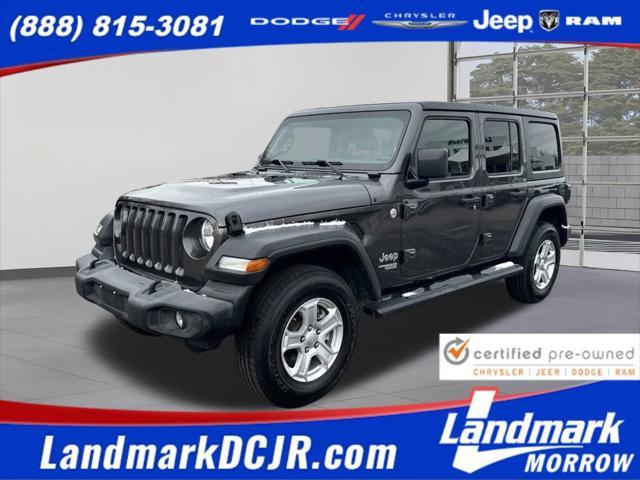 used 2018 Jeep Wrangler Unlimited car, priced at $24,977