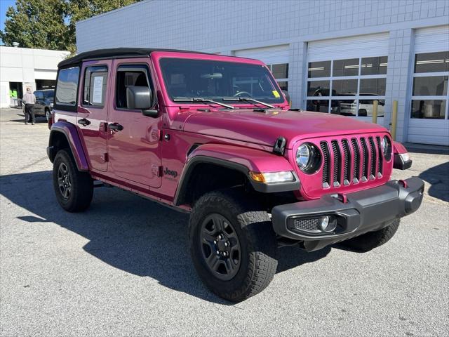 used 2022 Jeep Wrangler Unlimited car, priced at $28,977